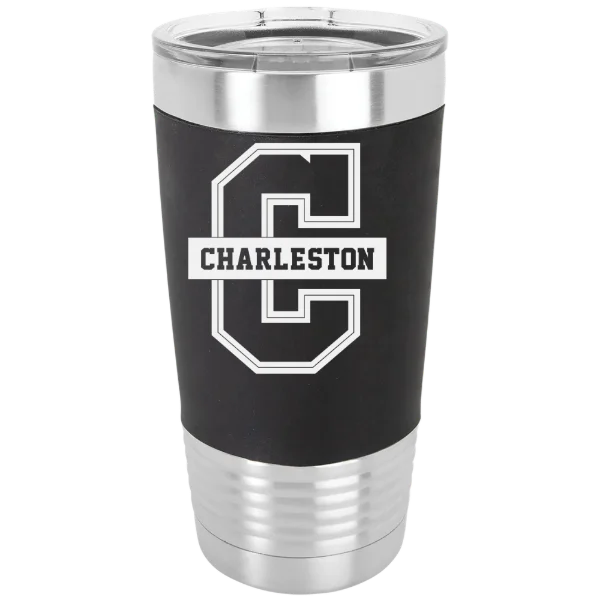 College of Charleston (South Carolina) Polar Camel 20 oz. Silicone Grip Tumbler with Standard Lid