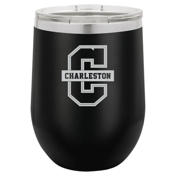 College of Charleston (South Carolina) Polar Camel 12 oz. Stemless Wine Tumbler