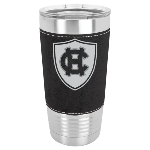 College of the Holy Cross Polar Camel 20 oz. Leatherette Grip Tumbler with Standard Lid