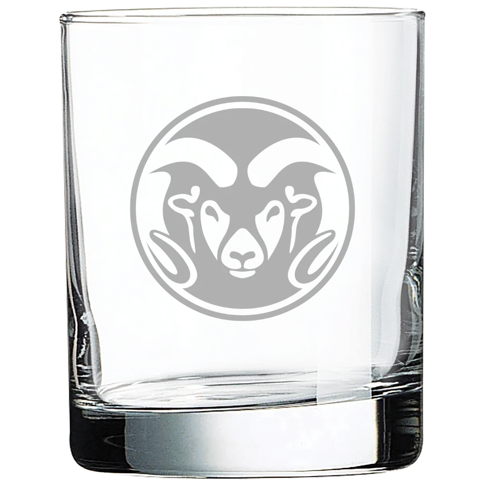 Colorado State University Polar Camel 10 1/2 oz. On The Rocks Glass