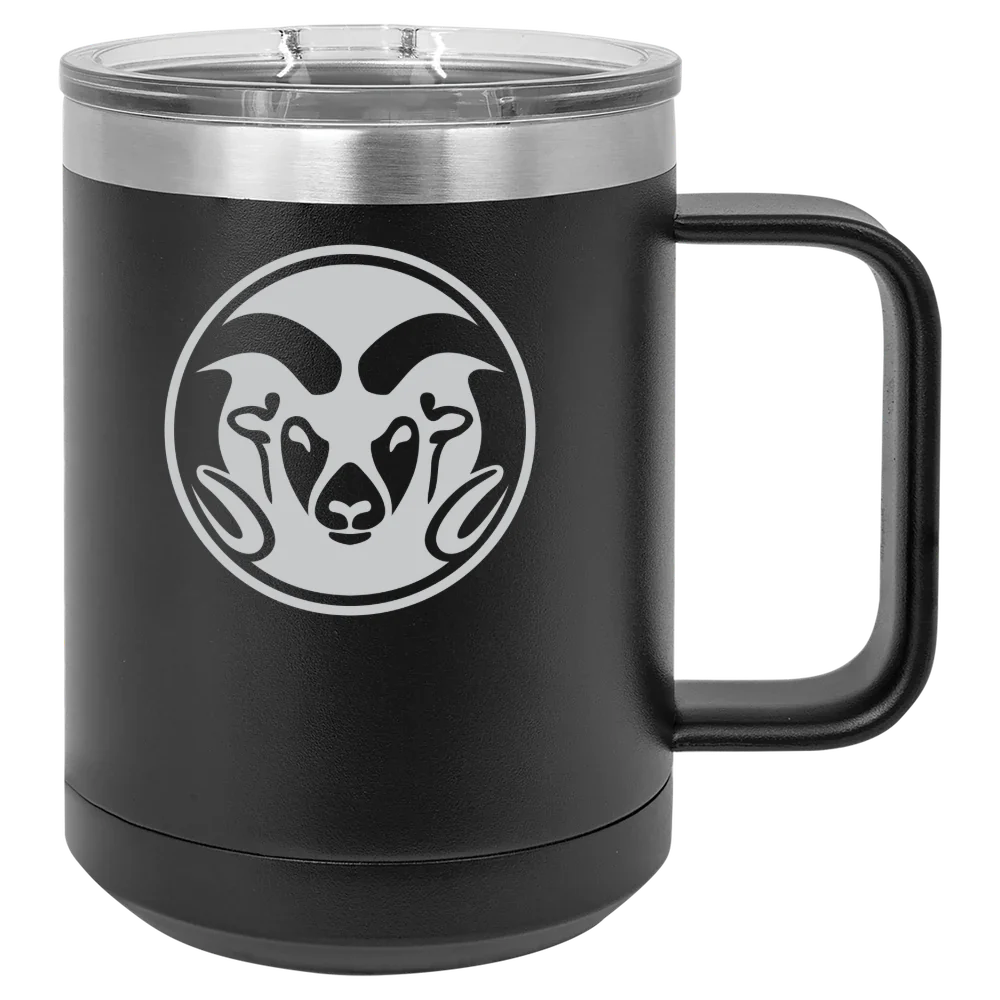 Colorado State University Polar Camel 15 oz. Mug with Slider Lid