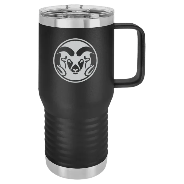 Colorado State University Polar Camel 20 oz. Travel Mug with Slider Lid
