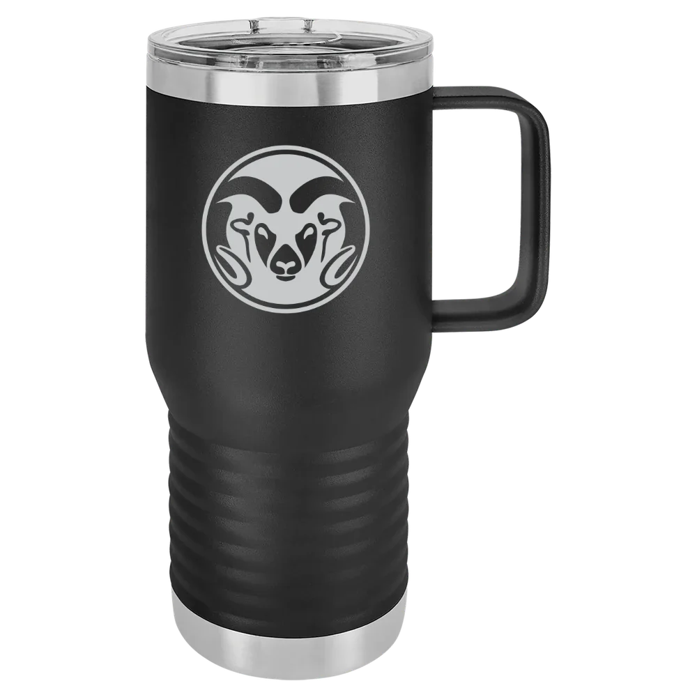 Colorado State University Polar Camel 20 oz. Travel Mug with Slider Lid