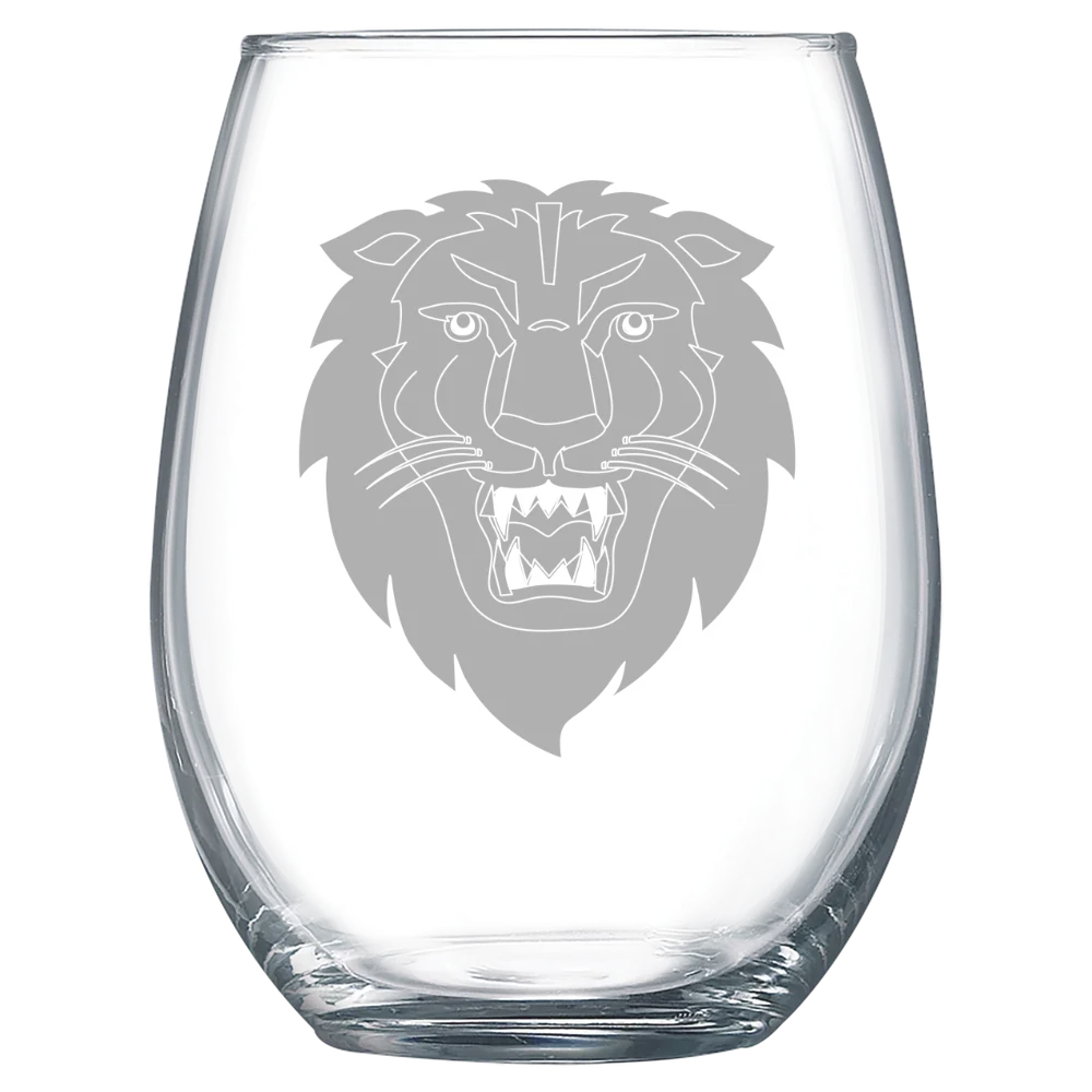 Columbia University-Barnard College Polar Camel 15 oz. Stemless Wine Glass