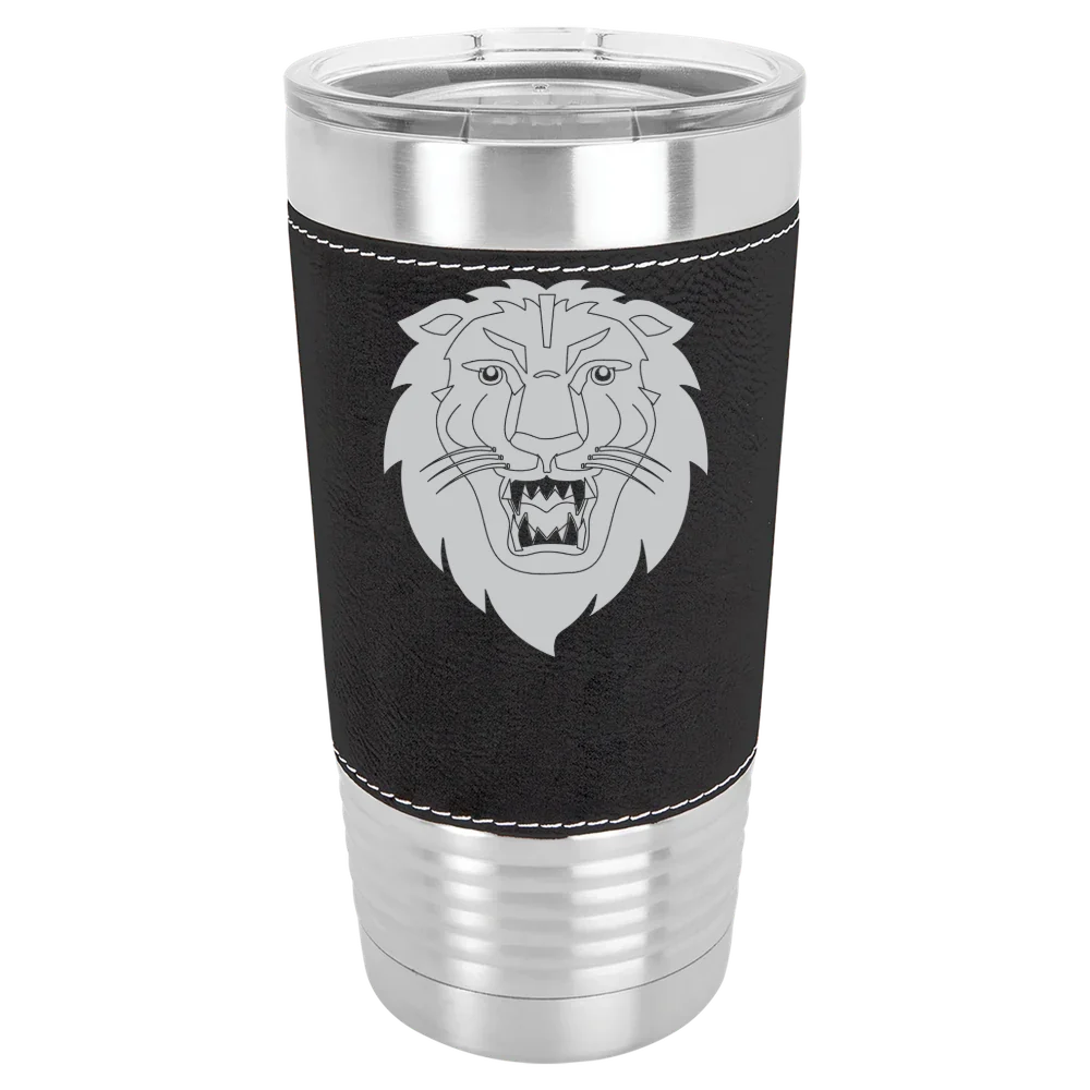 Columbia University-Barnard College Polar Camel 20 oz. Leatherette Grip Tumbler with Standard Lid