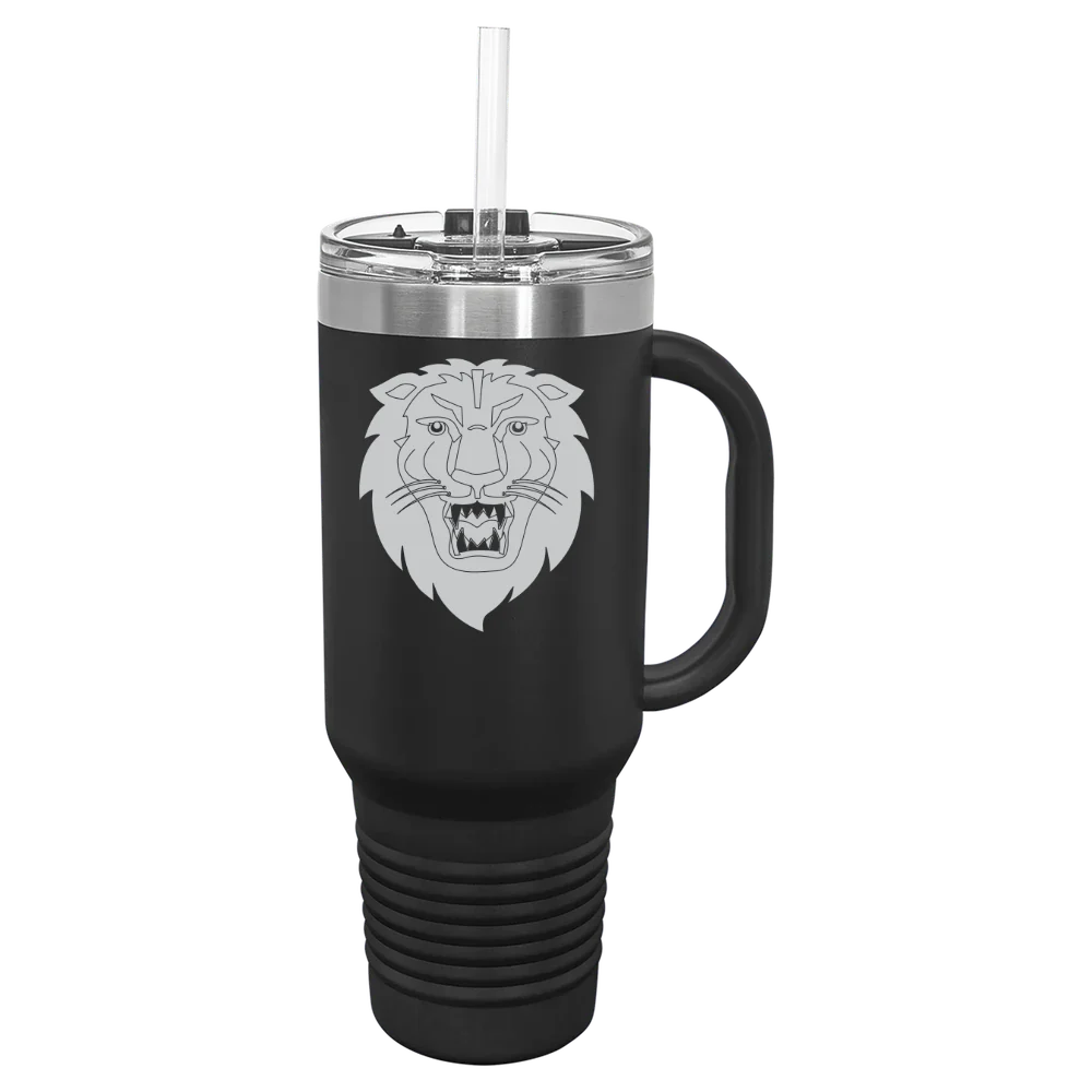 Columbia University-Barnard College Polar Camel 40 oz. Travel Mug with Snap Lid & Straw