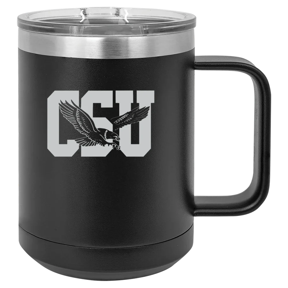 Coppin State University Polar Camel 15 oz. Mug with Slider Lid
