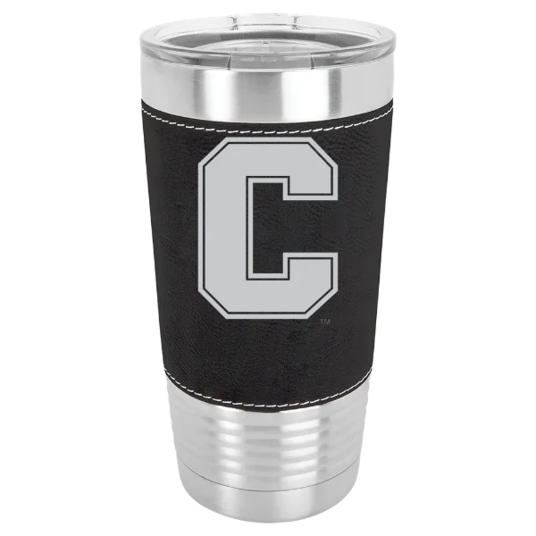 Cornell University Polar Camel 20 oz. Leatherette Grip Tumbler with Standard Lid