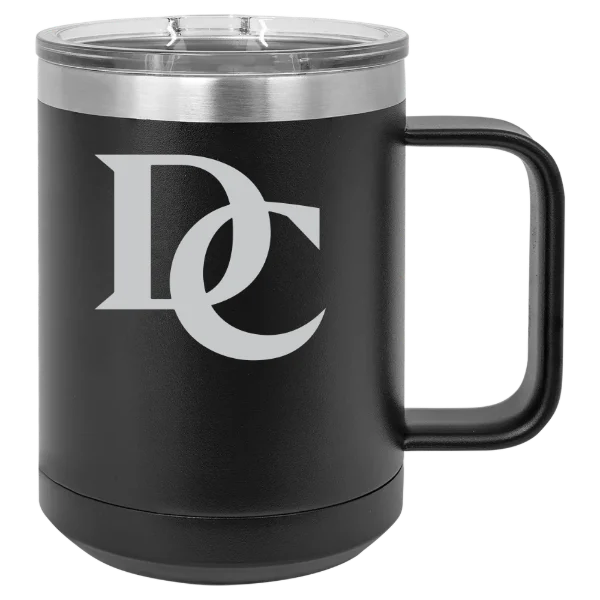 Davidson College Polar Camel 15 oz. Mug with Slider Lid