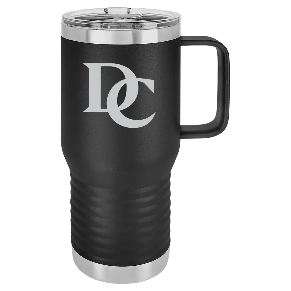 Davidson College Polar Camel 20 oz. Travel Mug with Slider Lid
