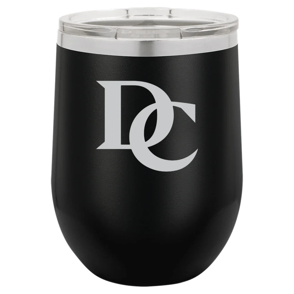 Davidson College Polar Camel 12 oz. Stemless Wine Tumbler