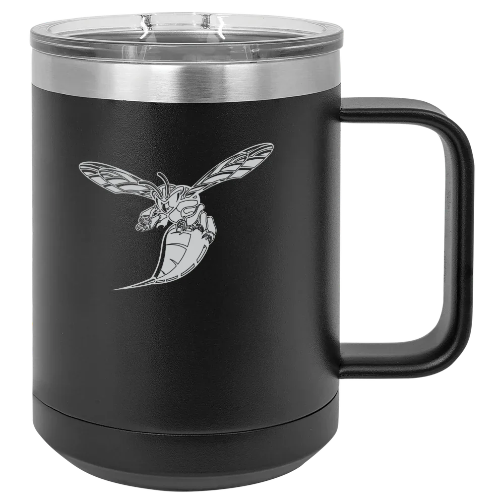 Delaware State University Polar Camel 15 oz. Mug with Slider Lid