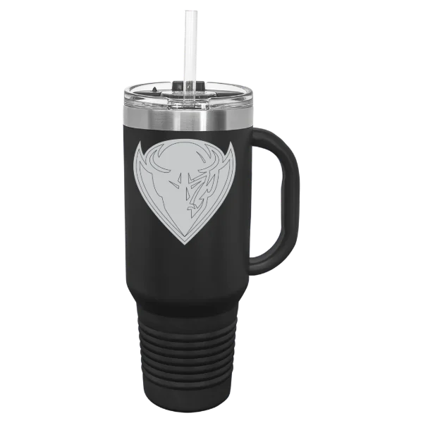 DePaul University Polar Camel 40 oz. Travel Mug with Snap Lid & Straw