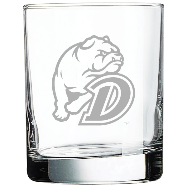Drake University Polar Camel 10 1/2 oz. On The Rocks Glass