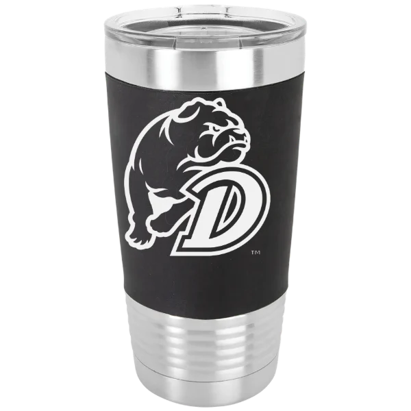 Drake University Polar Camel 20 oz. Silicone Grip Tumbler with Standard Lid