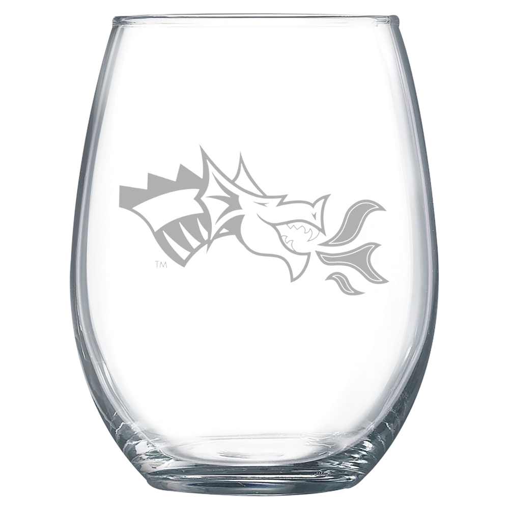 Drexel University Polar Camel 15 oz. Stemless Wine Glass