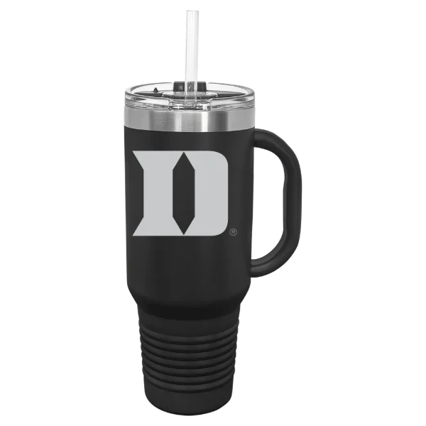 Duke University Polar Camel 40 oz. Travel Mug with Snap Lid & Straw