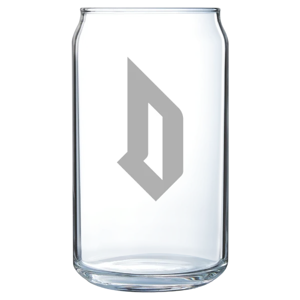 Duquesne University Polar Camel 16 oz. Can Glass