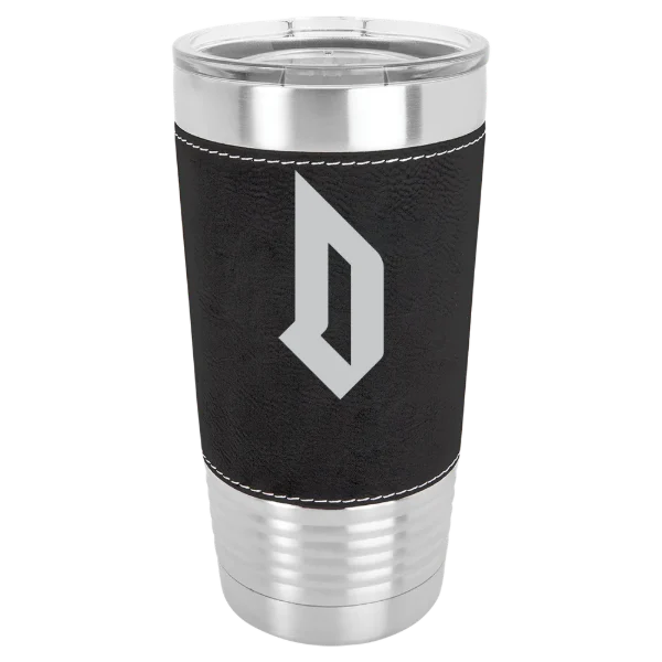 Duquesne University Polar Camel 20 oz. Leatherette Grip Tumbler with Standard Lid