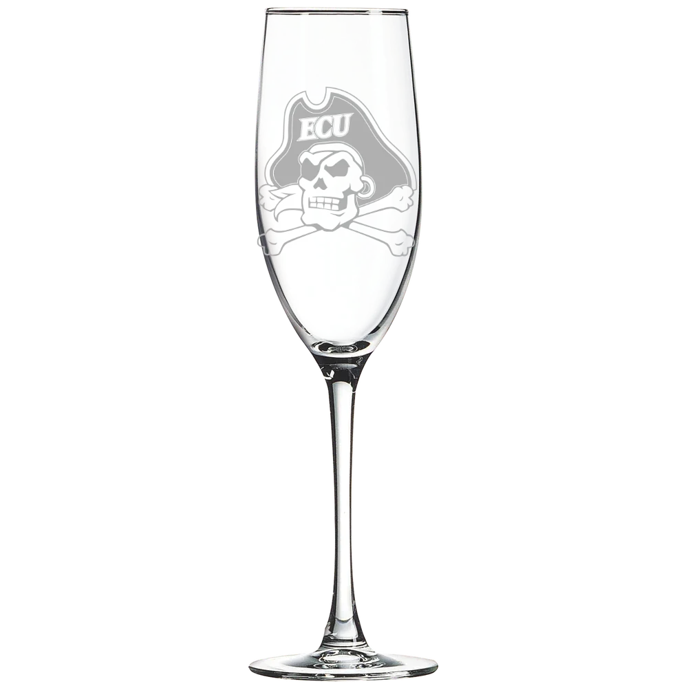 East Carolina University Polar Camel 8 oz. Champagne Flute