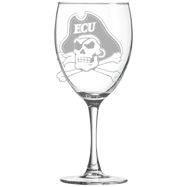 East Carolina University Polar Camel 10 1/2 oz. Wine Glass