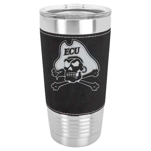 East Carolina University Polar Camel 20 oz. Leatherette Grip Tumbler with Standard Lid