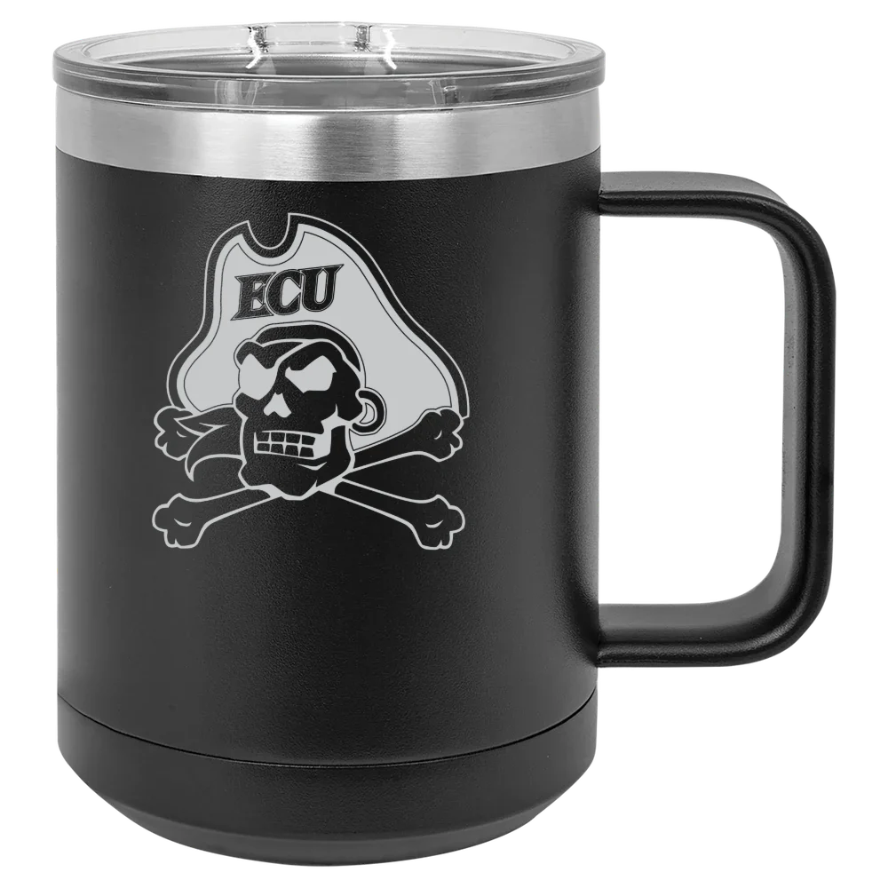 East Carolina University Polar Camel 15 oz. Mug with Slider Lid