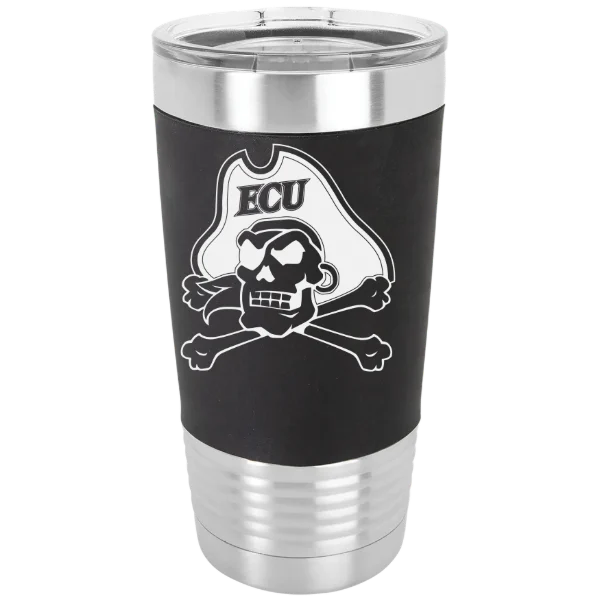 East Carolina University Polar Camel 20 oz. Silicone Grip Tumbler with Standard Lid