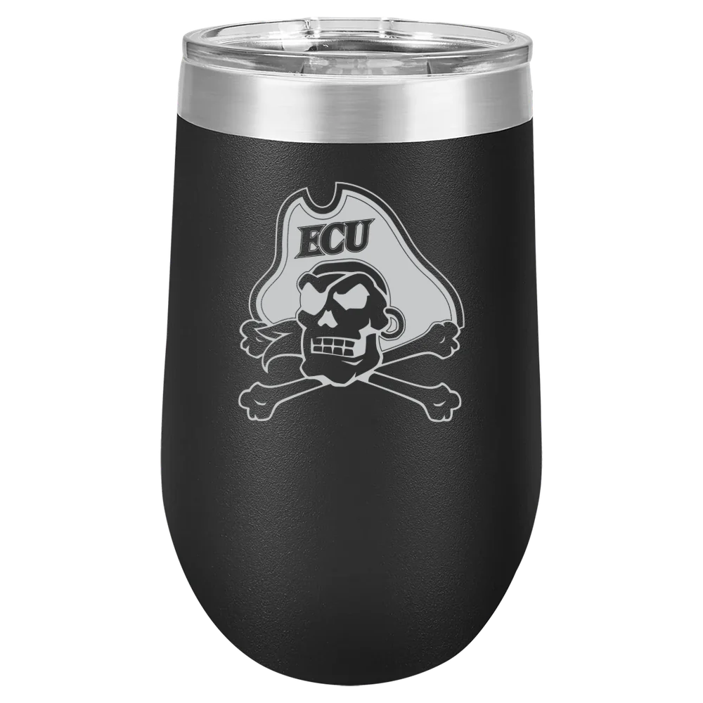 East Carolina University Polar Camel 16 oz. Stemless Wine Tumbler