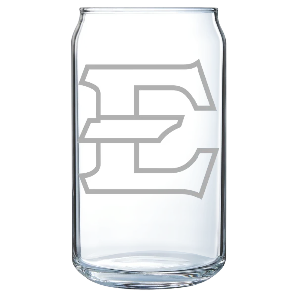 East Tennessee State University Polar Camel 16 oz. Can Glass