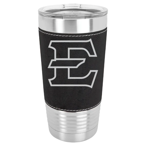 East Tennessee State University Polar Camel 20 oz. Leatherette Grip Tumbler with Standard Lid