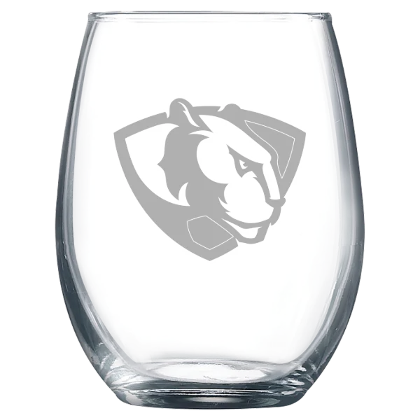 Eastern Illinois University Polar Camel 9 oz. Stemless Wine Glass