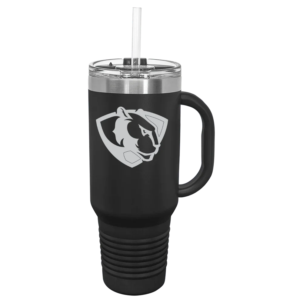 Eastern Illinois University Polar Camel 40 oz. Travel Mug with Snap Lid & Straw