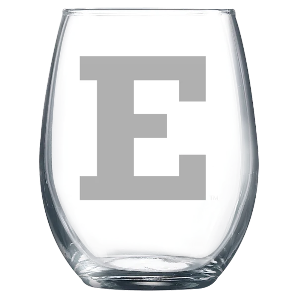 Eastern Michigan University Polar Camel 9 oz. Stemless Wine Glass
