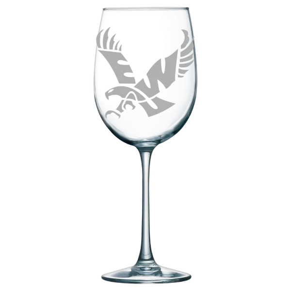 Eastern Washington University Polar Camel 19 oz. Wine Glass