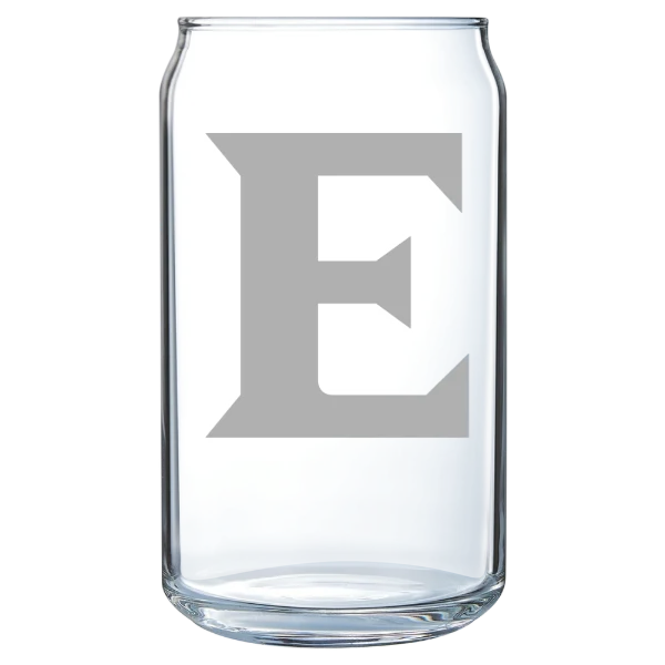 Elon University Polar Camel 16 oz. Can Glass
