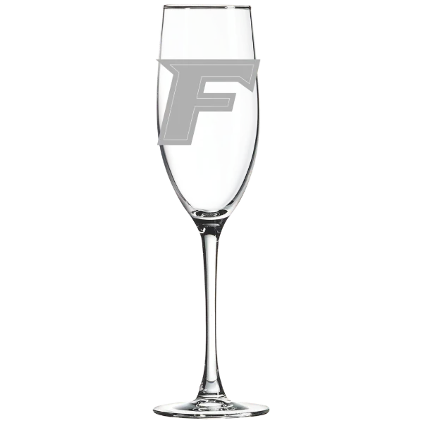 Fairfield University Polar Camel 8 oz. Champagne Flute