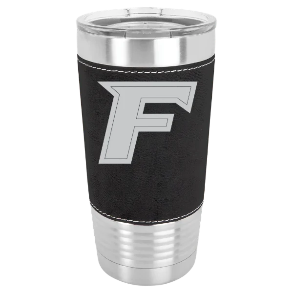 Fairfield University Polar Camel 20 oz. Leatherette Grip Tumbler with Standard Lid