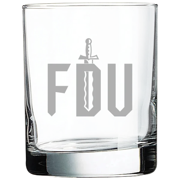 Fairleigh Dickinson University, Metropolitan Campus Polar Camel 10 1/2 oz. On The Rocks Glass