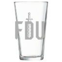 Fairleigh Dickinson University, Metropolitan Campus Polar Camel 16 oz. Pint Mixing Glass