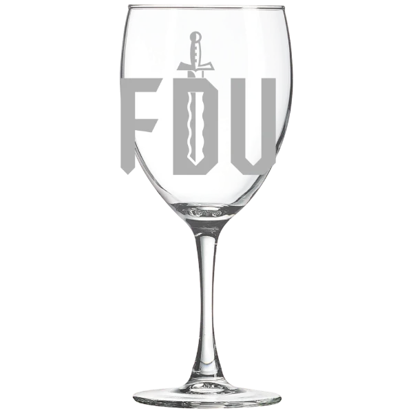 Fairleigh Dickinson University, Metropolitan Campus Polar Camel 10 1/2 oz. Wine Glass