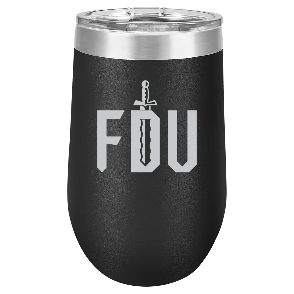Fairleigh Dickinson University, Metropolitan Campus Polar Camel 16 oz. Stemless Wine Tumbler