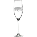 Florida Atlantic University Polar Camel 8 oz. Champagne Flute
