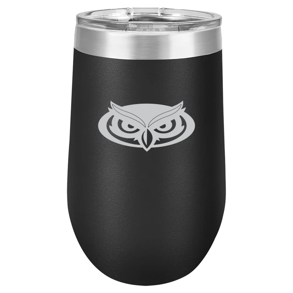 Florida Atlantic University Polar Camel 16 oz. Stemless Wine Tumbler