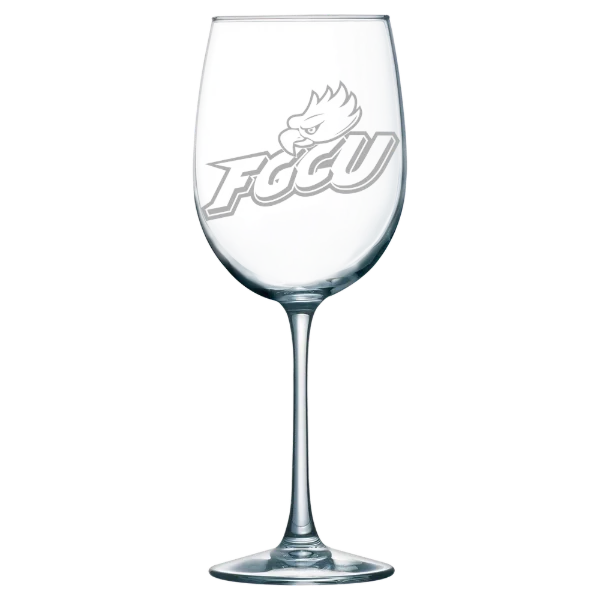 Florida Gulf Coast University Polar Camel 19 oz. Wine Glass