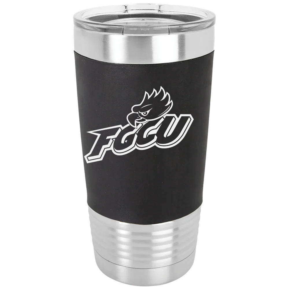 Florida Gulf Coast University Polar Camel 20 oz. Silicone Grip Tumbler with Standard Lid