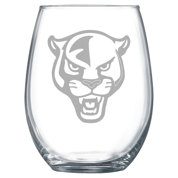 Florida International University Polar Camel 15 oz. Stemless Wine Glass