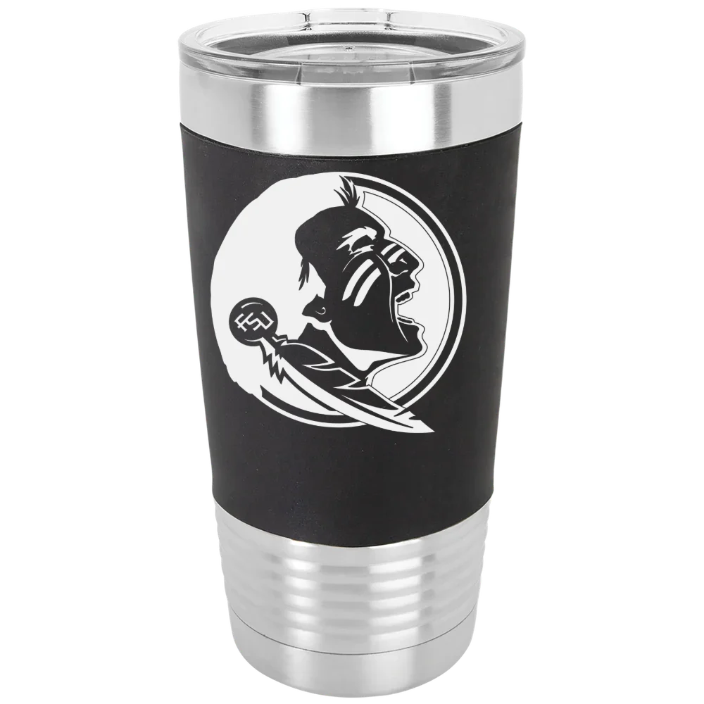 Florida State University Polar Camel 20 oz. Silicone Grip Tumbler with Standard Lid
