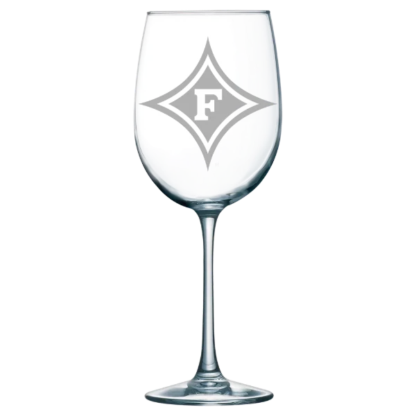 Furman University Polar Camel 19 oz. Wine Glass