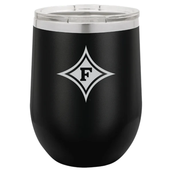 Furman University Polar Camel 12 oz. Stemless Wine Tumbler